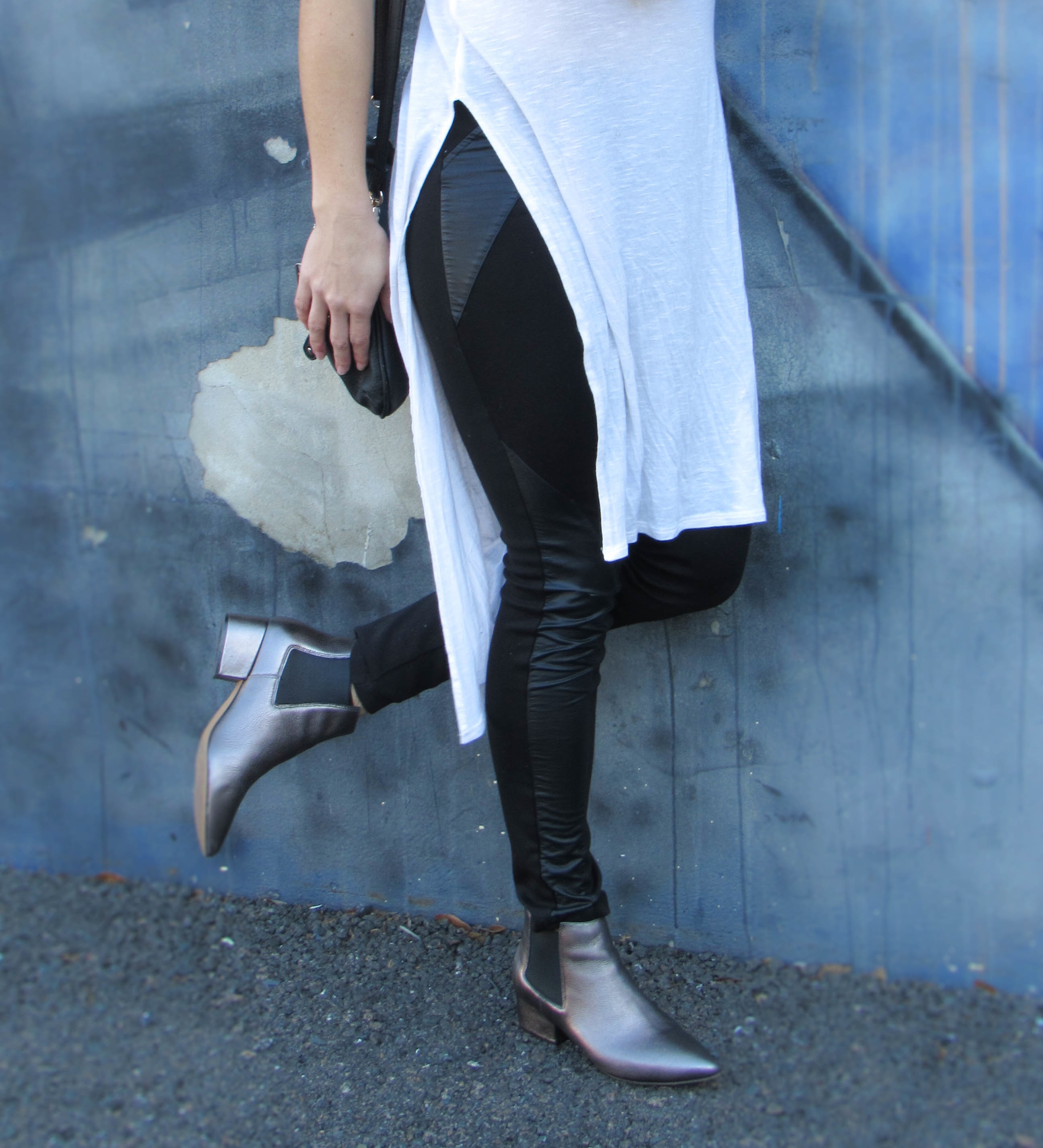 Metallic Shoes Booties Style